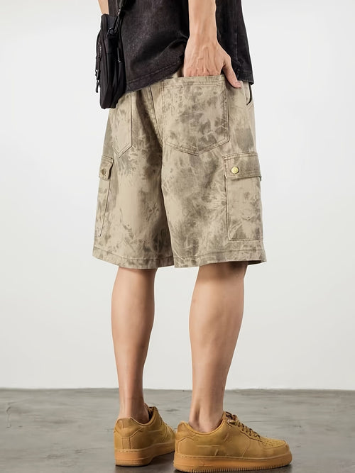 Men's Cargo Shorts with Flap Pockets